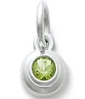 James Avery Remembrance August Birthstone with Peridot Charm