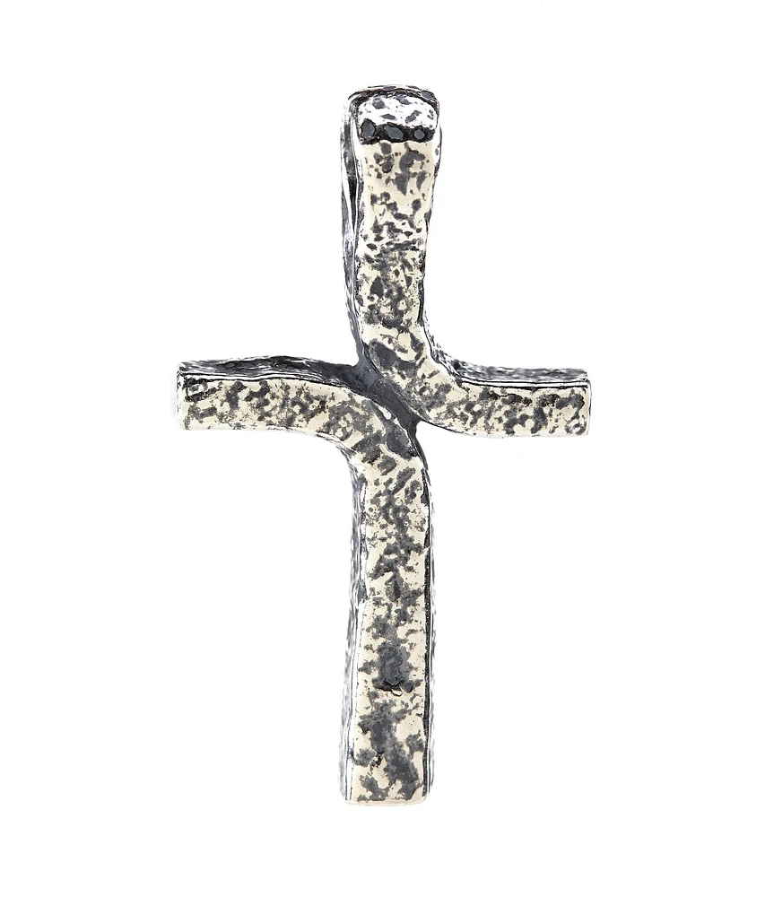 James Avery Rustic Cross Sterling Silver Pendant