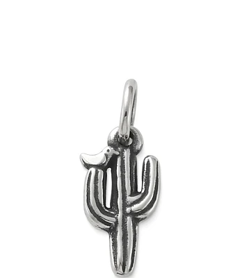 James Avery Saguaro Cactus with Bird Charm