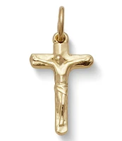 James Avery Small Chiseled Crucifix 14K Charm