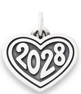 James Avery Sterling Silver 2028 Heart Charm