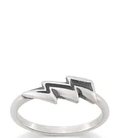 James Avery Sterling Silver Lightning Bolt Ring