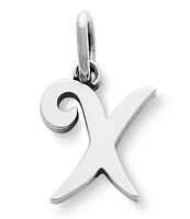 James Avery Sterling Silver Script Initial Bracelet or Necklace Charm