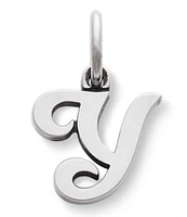 James Avery Sterling Silver Script Initial Bracelet or Necklace Charm