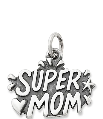 James Avery #double;Super Mom#double; Charm