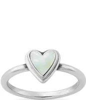 James Avery Sweetheart Mother of Pearl Ring