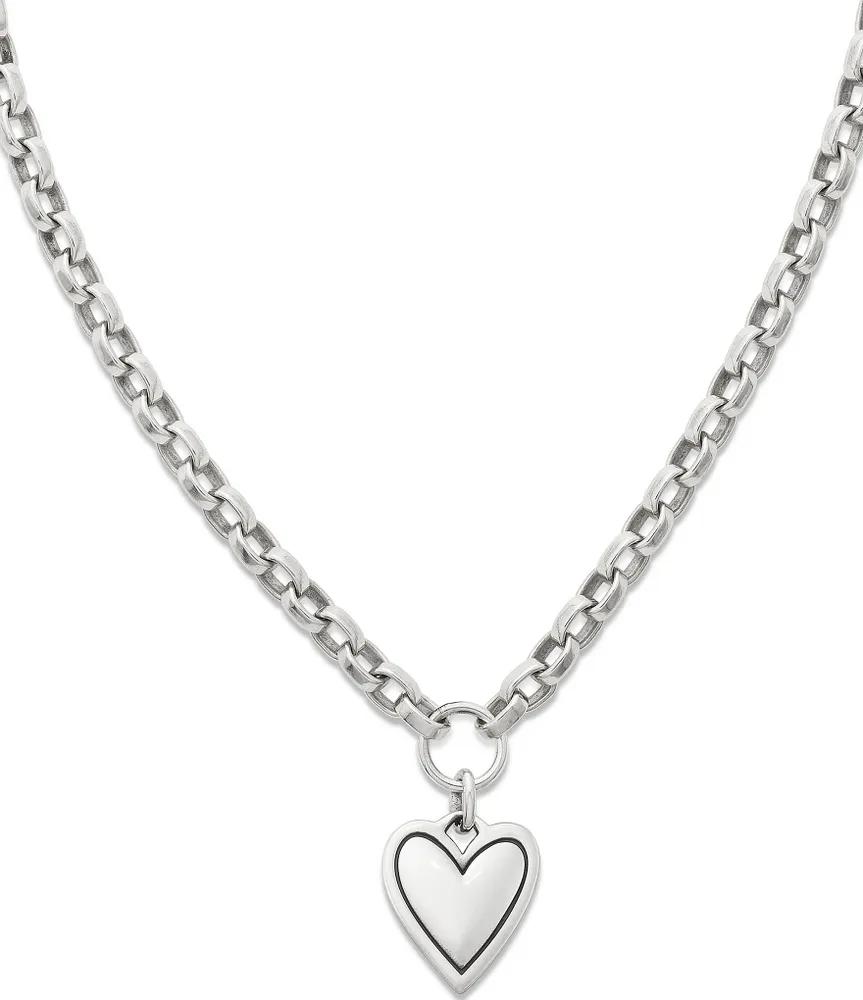 James Avery Timeless Heart Pendant Necklace