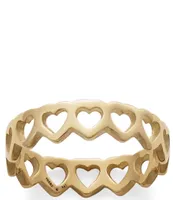 James Avery 14K Tiny Hearts Band