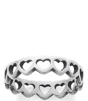 James Avery Tiny Hearts Band Ring