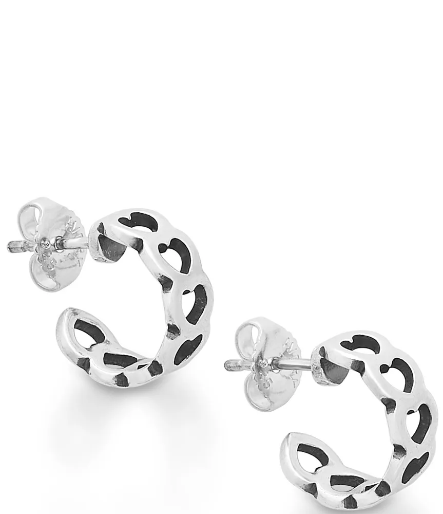 James Avery Tiny Hearts Hoop Earrings