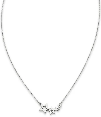 James Avery Twinkling Stars Collar Necklace