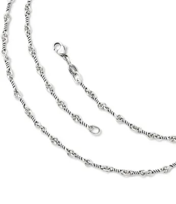 James Avery Twisted Link Sterling Silver Chain