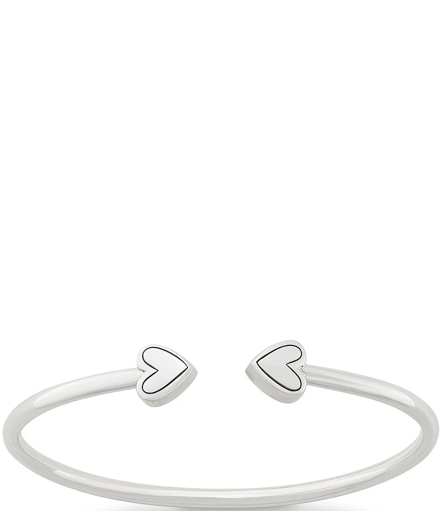 James Avery Two Hearts Flexible Cuff Bracelet