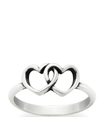 James Avery Two Hearts Together Ring