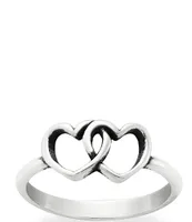James Avery Two Hearts Together Ring