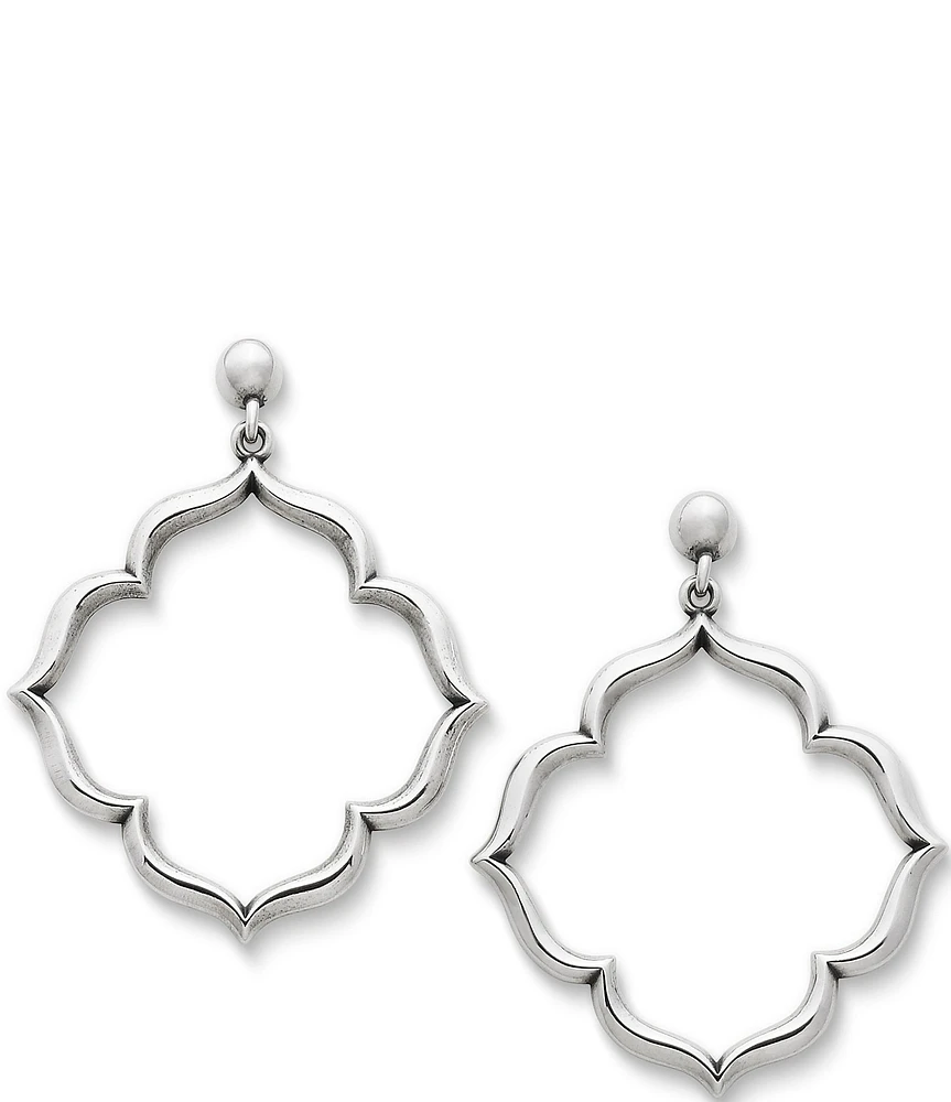 James Avery Venetian Frame Drop Earrings