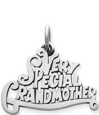 James Avery Very Special Grandmother Charm