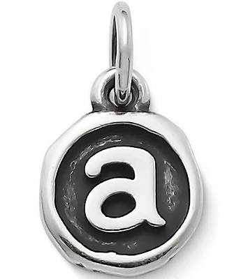 James Avery Vintage Type Initial Charm
