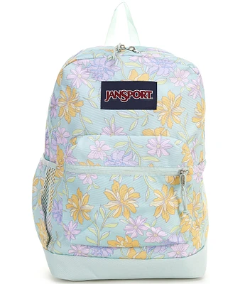 Jansport Cross Town Plus Floral Backpack