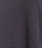 Jasmine & Ginger French Terry Crew Neck Long Sleeve Coordinating Sleep Top