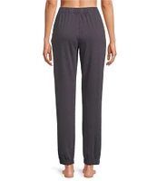 Jasmine & Ginger French Terry Elastic Waist With Drawstring Coordinating Sleep Joggers