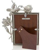 Jay Strongwater Irene Silver Tulip Picture Frame, 5x7