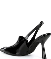 Jeffrey Campbell Acclaimed Leather Loafer Pumps