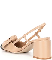 Jeffrey Campbell Baby Doll Patent Slingback Cap Toe Pumps