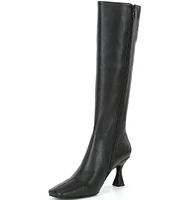 Jeffrey Campbell Check-Mate Leather Tall Boots