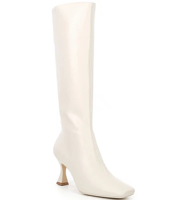 Jeffrey Campbell Check-Mate Leather Tall Boots