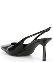 Jeffrey Campbell Gambol Leather Slingback Pumps