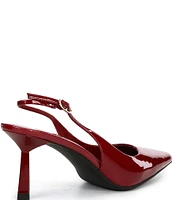 Jeffrey Campbell Gambol Patent Leather Slingback Pumps