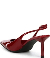 Jeffrey Campbell Gambol Patent Leather Slingback Pumps