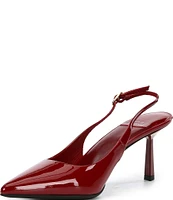 Jeffrey Campbell Gambol Patent Leather Slingback Pumps