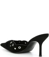 Jeffrey Campbell Gratis Hardware Detail Suede Mules