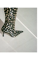 Jeffrey Campbell Holey Leather Grommet Boots