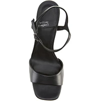 Jeffrey Campbell Jadie Leather Platform Sandals