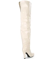 Jeffrey Campbell Overlook Patent Over The Knee Boots