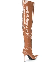 Jeffrey Campbell Pushover Over The Knee Patent Boots