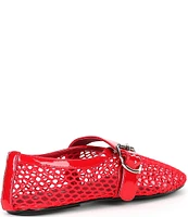 Jeffrey Campbell Shelly Mesh Mary Jane Flats