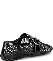 Jeffrey Campbell Shelly Mesh Mary Jane Flats