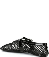 Jeffrey Campbell Shelly Mesh Mary Jane Flats