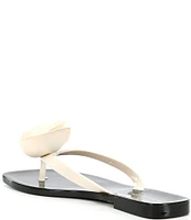 Jeffrey Campbell So Sweet Jelly Thong Flower Detail Sandals