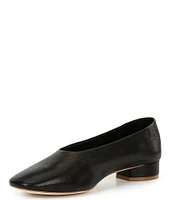 Jeffrey Campbell Trustee Leather Ballet Flats