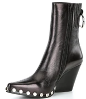 Jeffrey Campbell Walton Studded Leather Booties