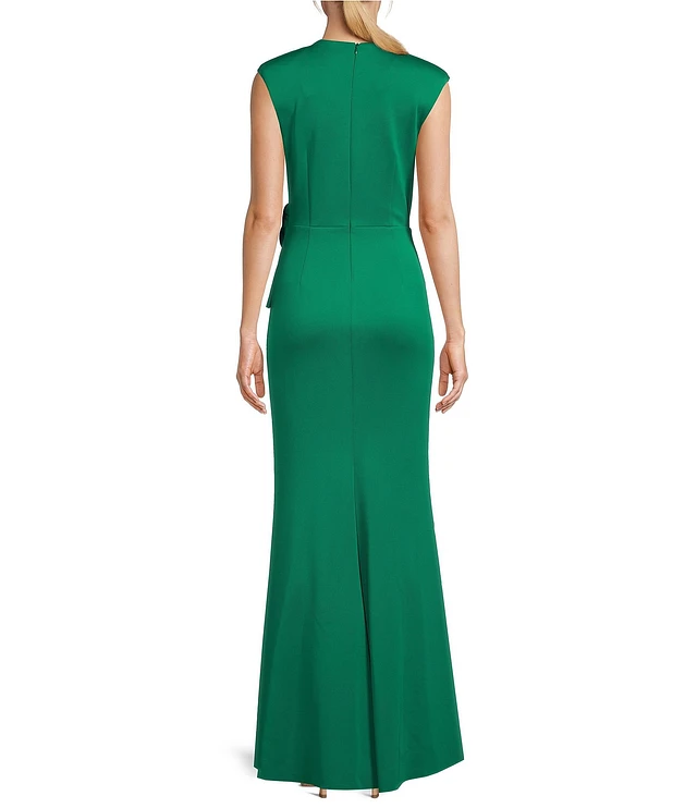 green emerald velvet dress Jessica Howard Women's Dresses Dress,Green,8 at Amazon Women's Clothing  store main image 0