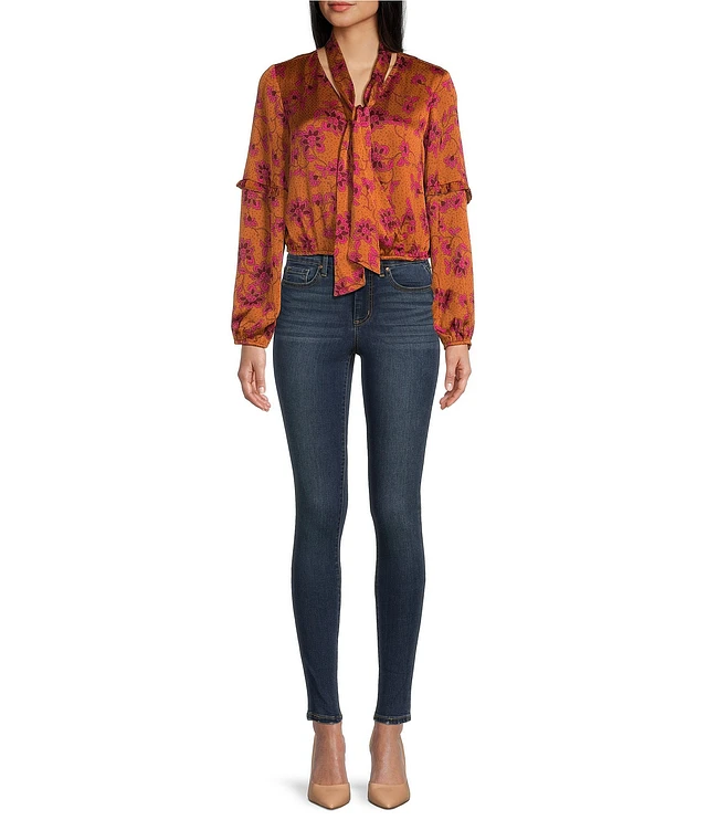 Jessica Simpson Women's Adored Curvy High Rise Skinny Jeans - Contour Fit, 30" Inseam, Stretch Denim - View #4