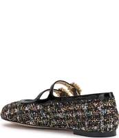 Jessica Simpson Allista Tweed Mary Jane Ballet Flats