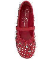 Jessica Simpson Azalina Studded Mary Jane Ballet Flats