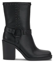 Jessica Simpson Bernique Hardware Stud Moto Booties